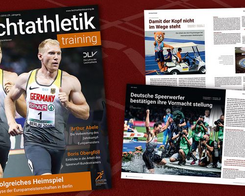 DLV-Trainerzeitschrift leichtathletiktraining relauncht