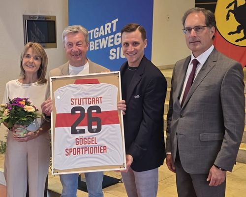 Dieter Göggel Sportpionier der Stadt Stuttgart