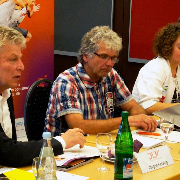 Pressekonferenz Deutsche Meisterschaften 10.000 Meter in Pliezhausen