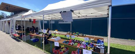 Spikesbörse bei den BW Leichtathletik Finals mit WLV Jugend U16 in Stuttgart