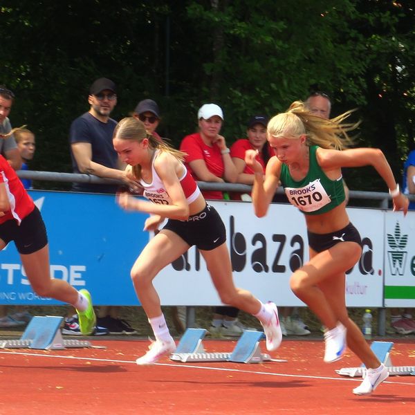 Überragende Athletin der Titelkämpfe: Anni Marcard (LV Pliezhausen 2012)