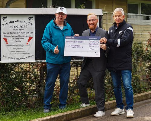 WLV und BW-Bank unterstützen die Leichtathletik beim Tag der offenen Tür in Bonlanden